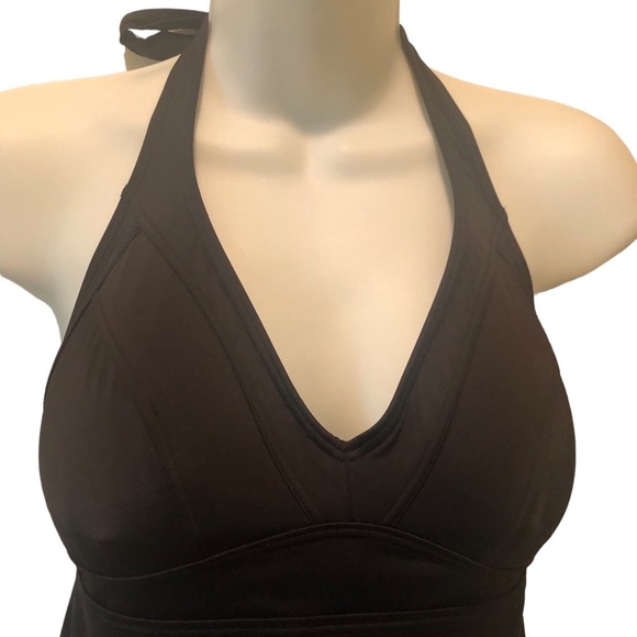 Title Nine Set It Forget It Tankini Top M Lehua Bikini Bottom Black Size M Swim - Picture 5 of 7